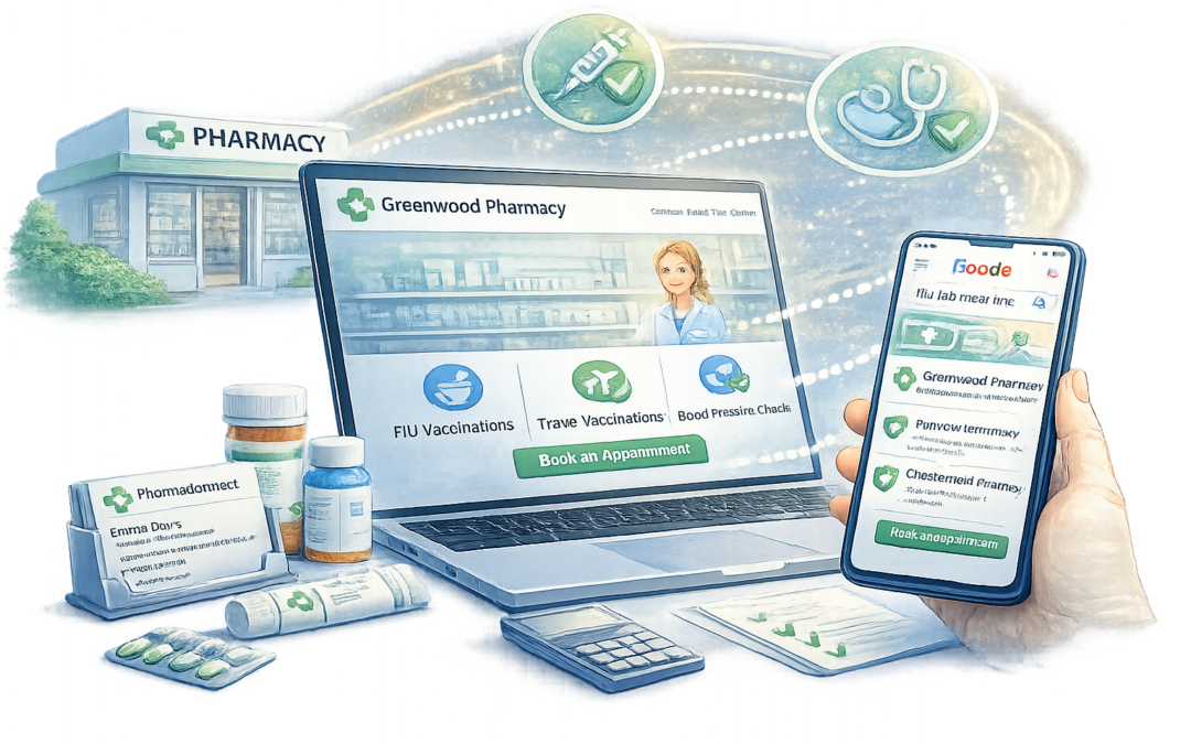 How a Pharmacy Website Helps Patients Find Your Services Online